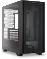 A21 Black Micro-ATX Case, supports BTF