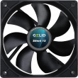 Silent 12 Black, 120mm Quiet Case Fan